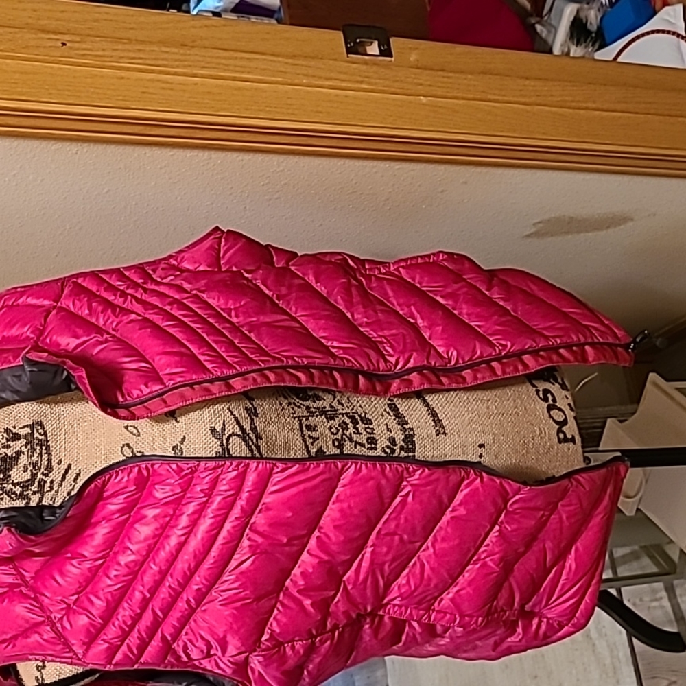💕 Cute Packable down vest💕